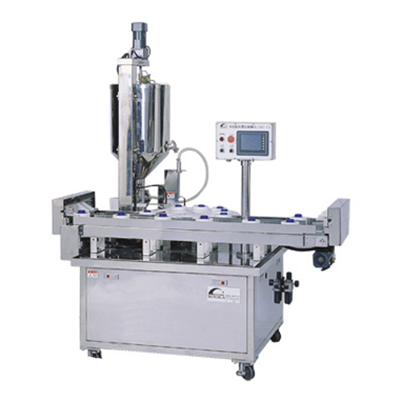 半自动乳霜填充机